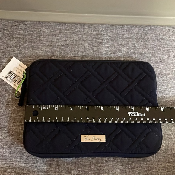 NWT Vera Bradley E-Reader Sleeve Classic Navy - Makeup Pouch - Picture 6 of 8